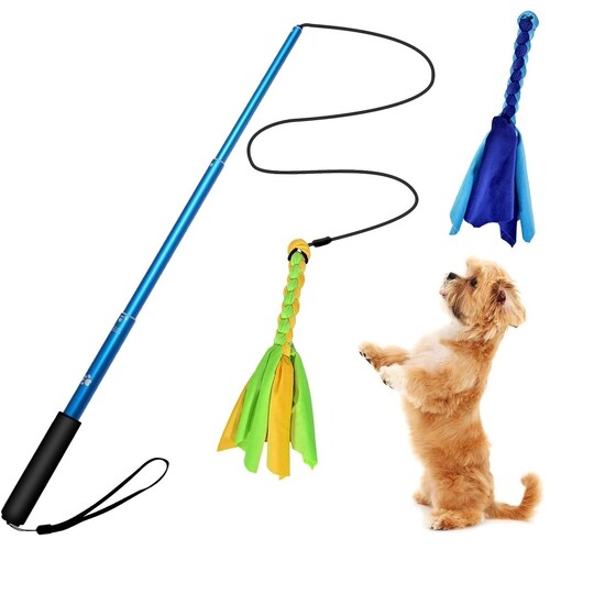 dog fishing pole lure Ruff Tackle Rad Tinsel Spinnerbait Tandem Weedless Spinnerbait Crappie w/Nickel Blades Learn about a fun and effective way to exercise your dogs natural prey drive Pet Supplies : Flirt Pole
